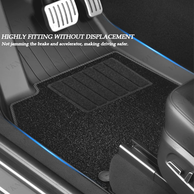 For Tesla New Model YL Premium/Performance Launch 2026+ TPE Floor Mats Luggage Mat Wear-resistant Foot Pads Model YL Trunk Mats