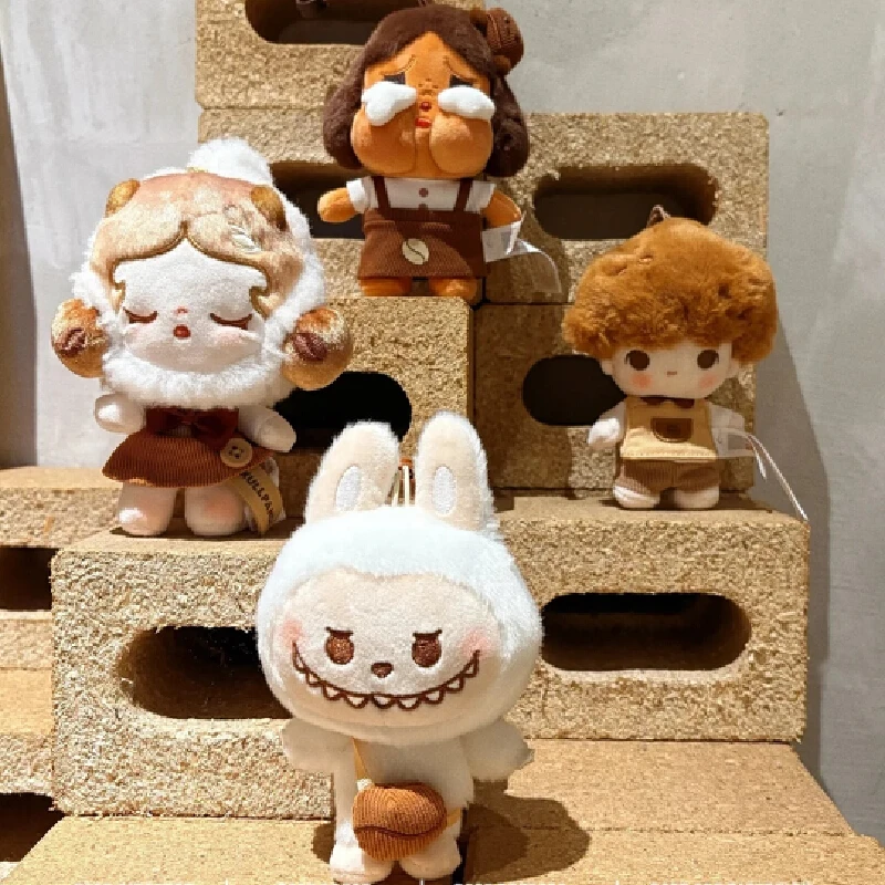 

POP Mart POP BEAN COFFEE FACTORY Series слепая коробка милые аниме-фигурки игрушки куклы украшения-сюрприз Mystery Box подарок на день рождения