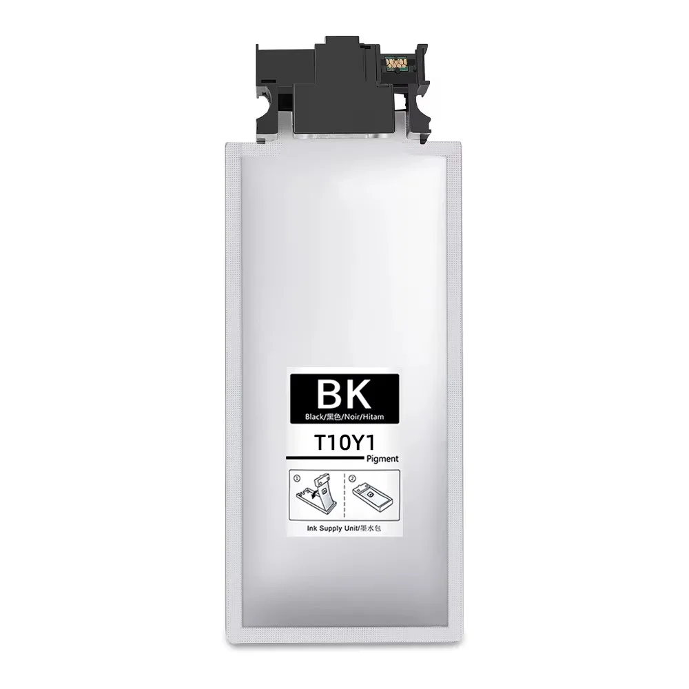 1set T10Y1 T10W1 T10W2 T10W3 T10W4 Ink Bag Ink Cartridge With Pigment Ink Chip For Epson WF-C5390 WF-C5890 Ink Australia Version