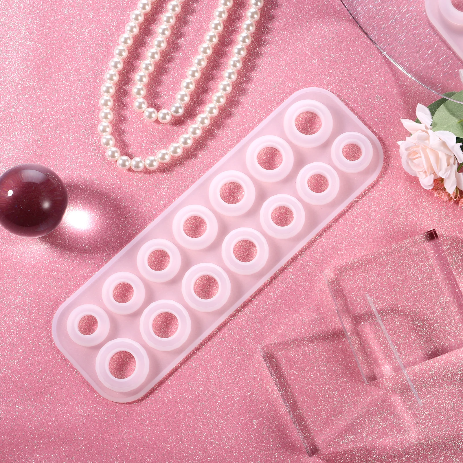 

Силиконовая форма для колец на палец для Diy, изготовление ювелирных изделий из смолы, эпоксидные формы, силиконовые формы для изготовления колец ручной работы, ювелирные изделия