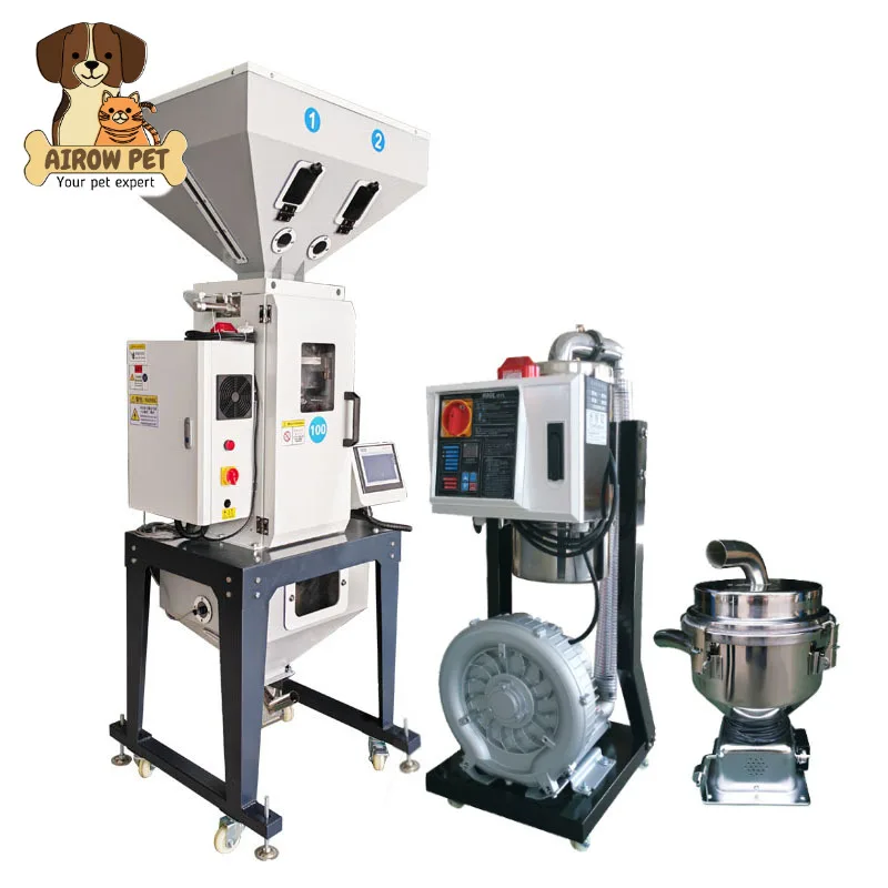 AIROW 50kg/H Gravimetric Weighing Mixer | PLC Automatic Gravimetric Dosing & Mixing Equipment