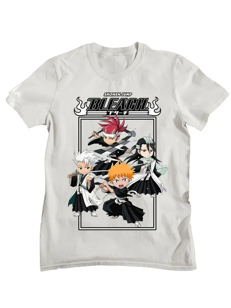 Anime Bleach Ichigo Kurosaki 2 colors Short-Sleeve New Unisex T-Shirt