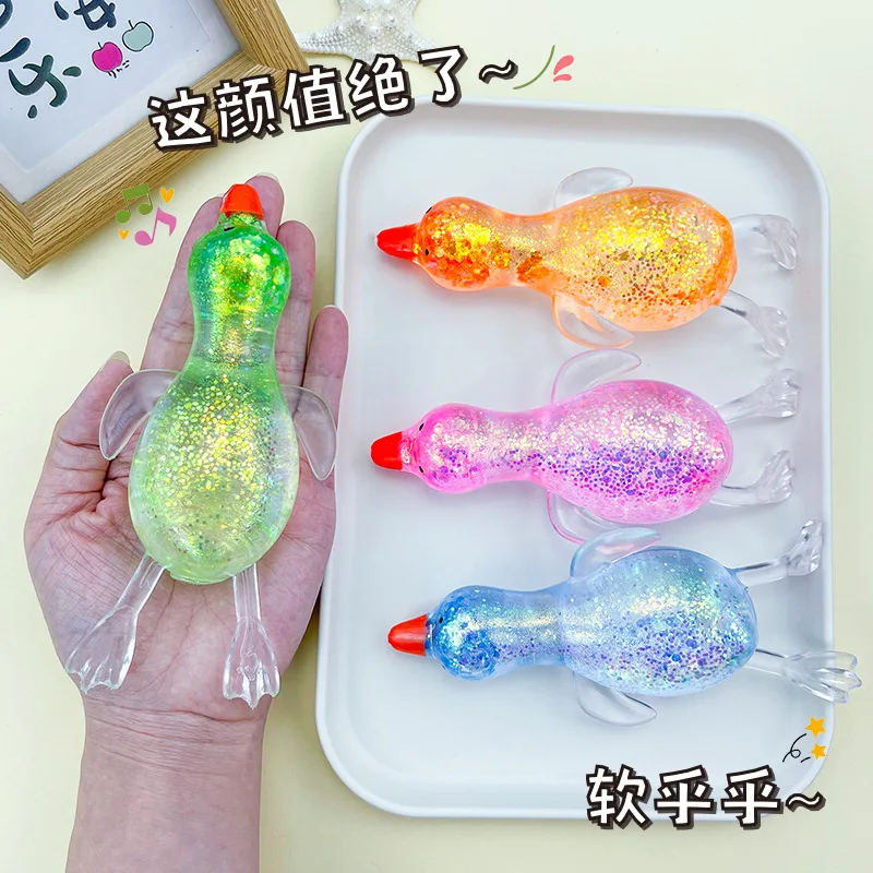 New Anti-Stress Squishy Maltose Capybara Duck Fun Sugar Cube Animal Shape