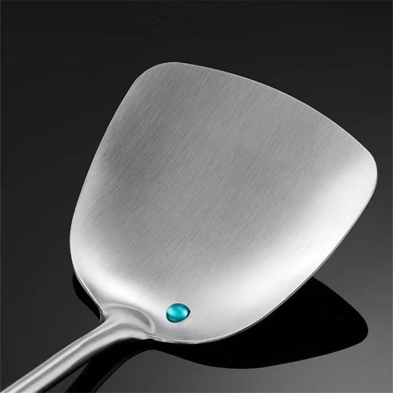 304 Stainless Steel Spatula Stir Fry Shovel Kitchen Home Spoon Kitchenware Set Thicken Cuisine Cooking Accessories Antibacterial