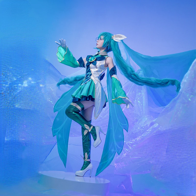 

LOL Akalikasha Cosplay Costume The Guardian Of The LOL Star Sona Qin Female Cos Dress Akalikasha Cosplay Dress Anime Cosplay