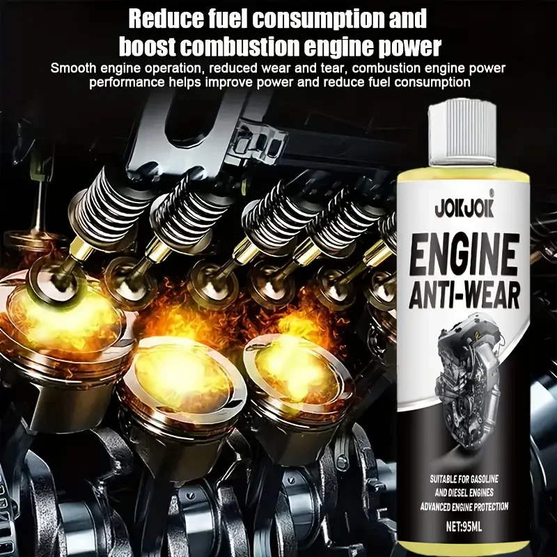 A Bottle of Engine Wear Protection and Cylinder Repair Additive - A Complex Formula Designed to Reduce Noise, Prevent Friction,