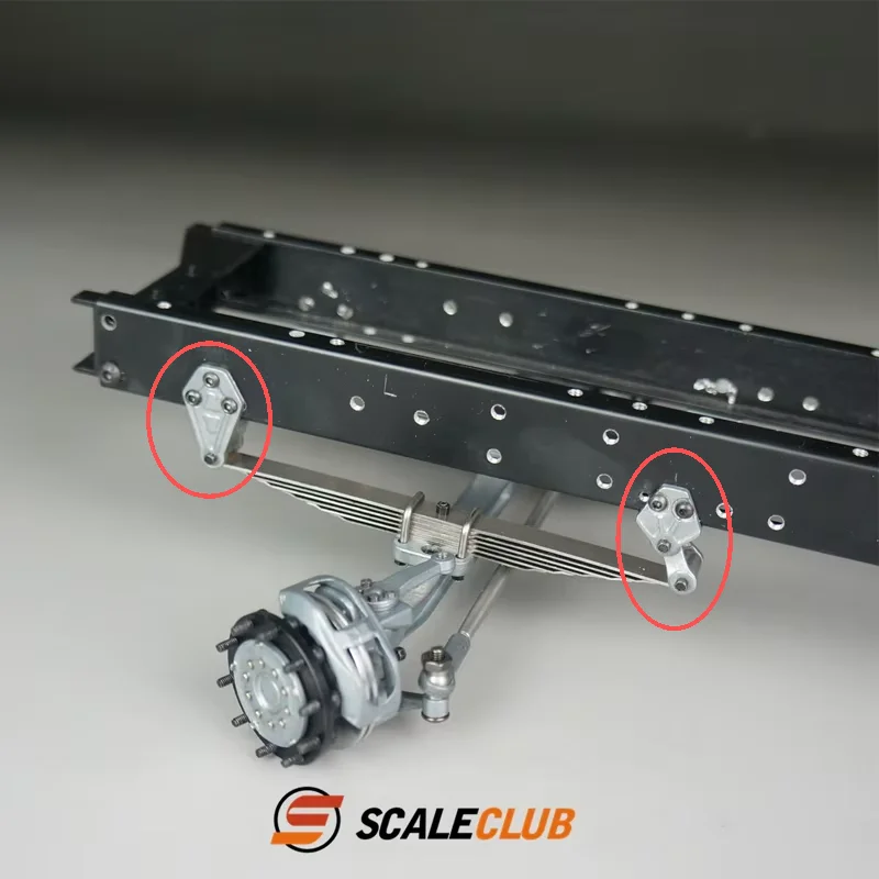 

Scaleclub 1/14 Tamiya: аксессуары для самодельной передней подвески самосвала/грузовика, стальные пластины для лифтинга, DIY-детали