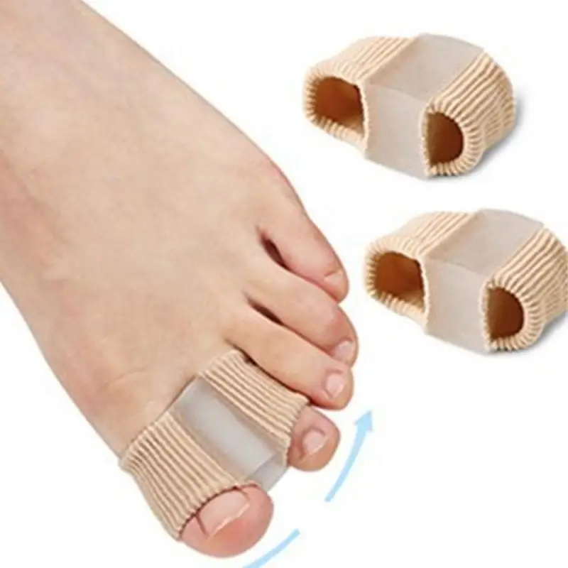 RHBJSilicone Toe Spreader Finger Separator Bunion Valgus Corrector Thumb Correction Straightener Foot Care Orthopedic