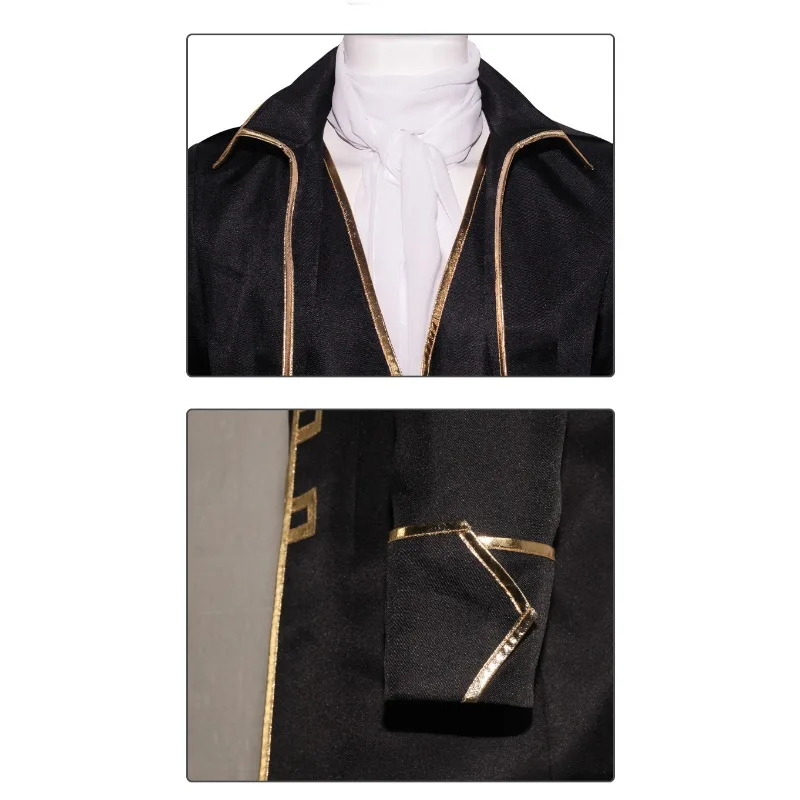 Anime Gintama Shinsengumi ‌cosplay Hijikata Toshirou Okita Sougo Kondou Isao Costume Work Uniform Set Carnival Party Outfits Men
