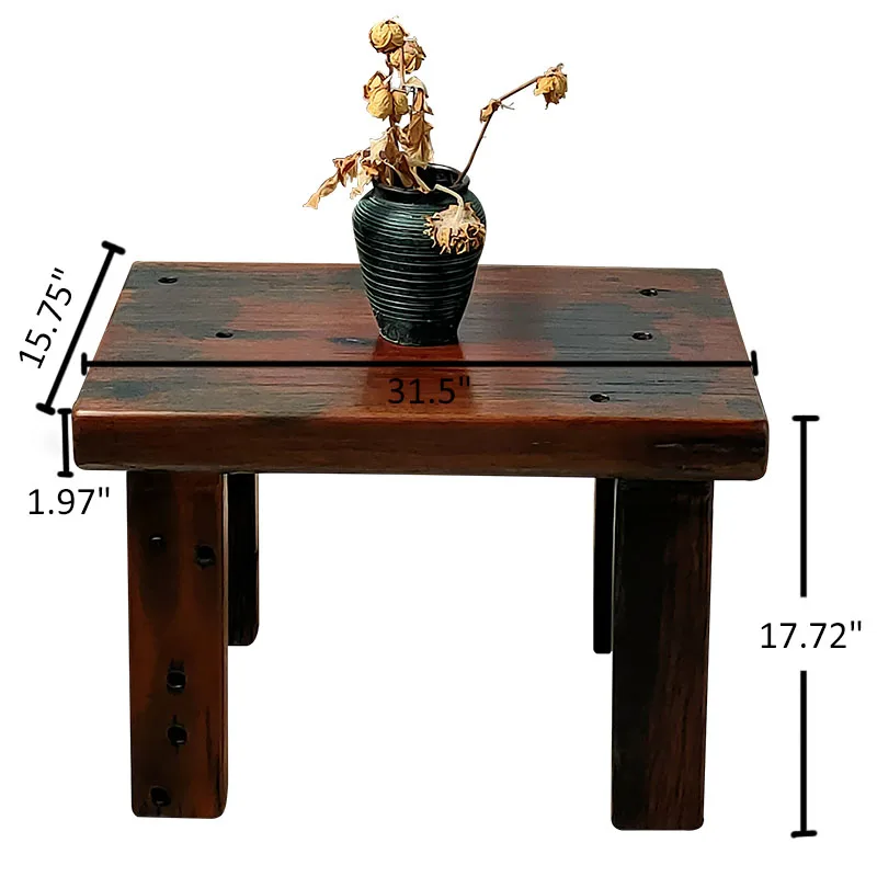 

# Modern Wood Rectangular Coffee Table Small Living Rooms And Apartments