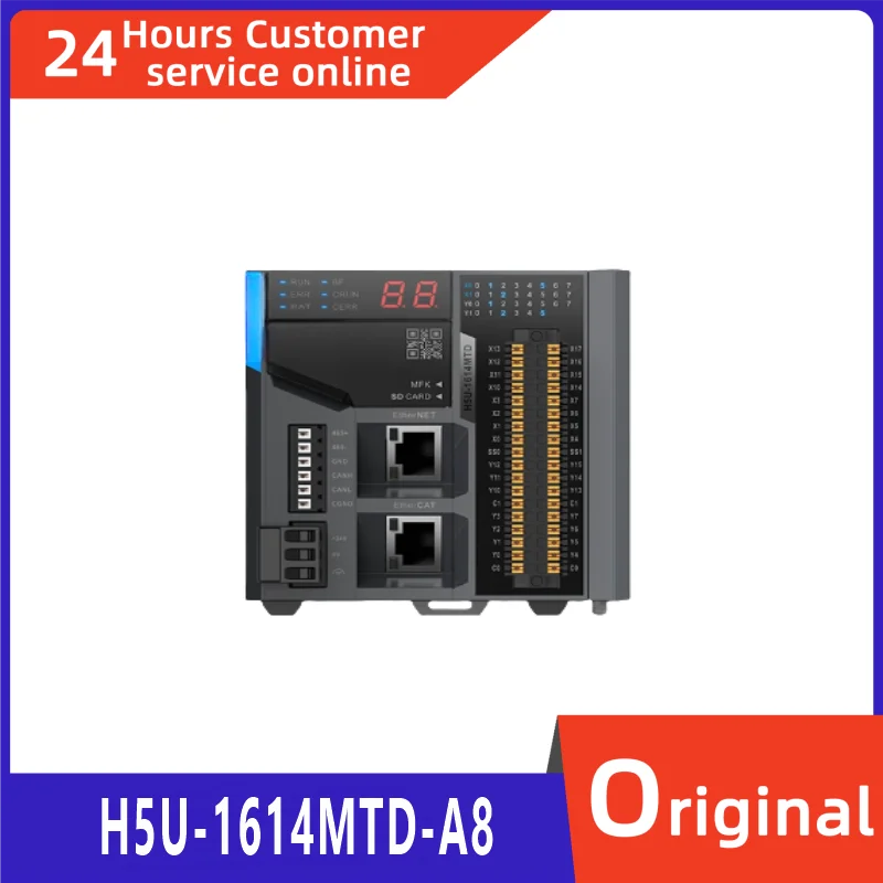 

Совершенно новый оригинальный H5U-1614MTD-A8 H5U-1614MTD-A16. программируемый контроллер