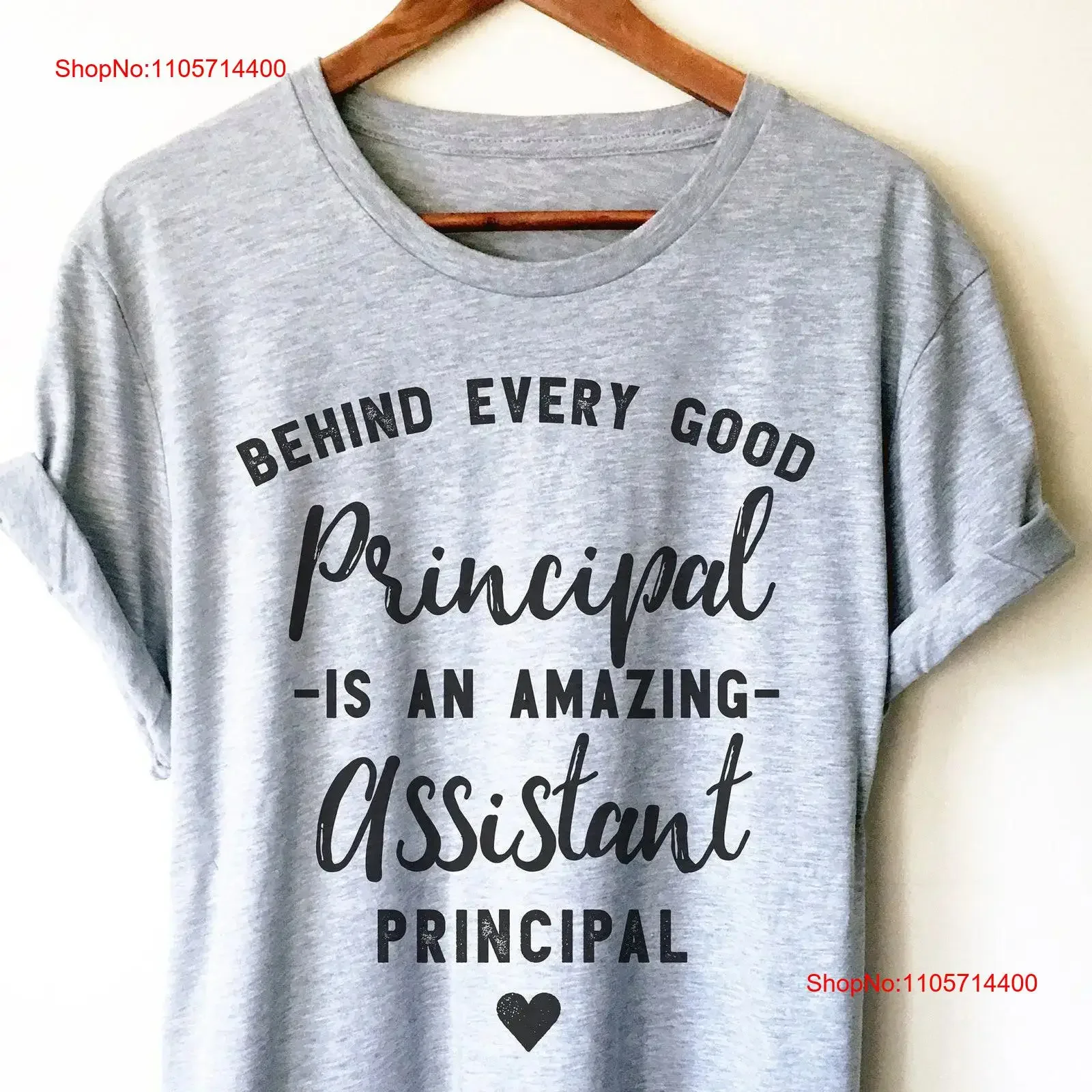 Assistant Principal T Shirt Teacher Retirement Back To School vintage Washed Soft designer clothes Versatile graphic streetwear