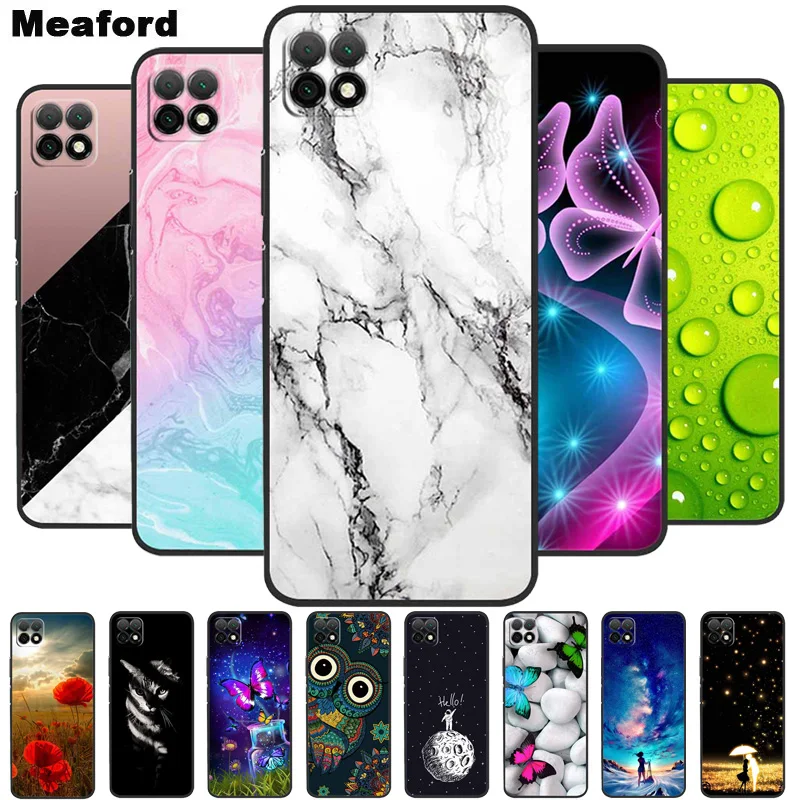 For Huawei Nova Y60 Case Marble Soft Silicone Back Case for Huawei Nova Y60 Phone Cover NovaY60 WKG-LX9 Coque Funda Bag New etui