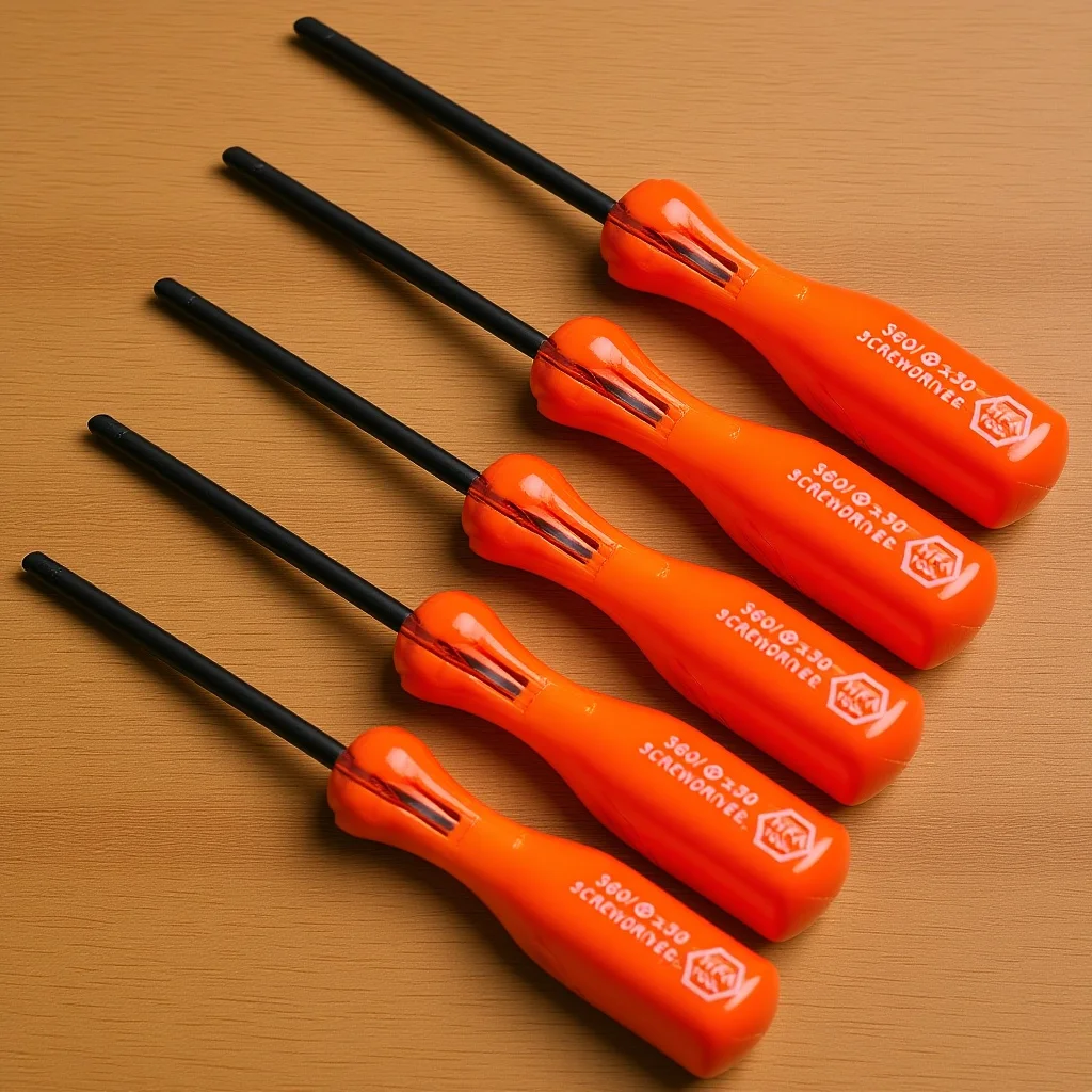 

5Pcs Triwing Y-Tip Screwdrivers Portable Red Triangle Screw Drivers Designed for Ds Ds Gameboy Advance System Repair Tools