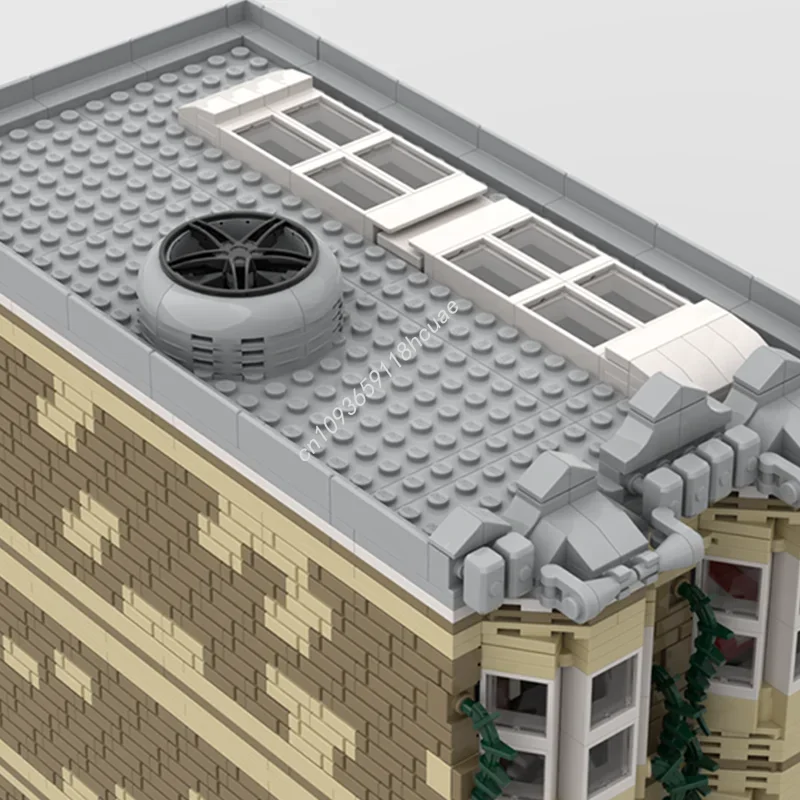 2371 pz MOC San Fransisco Casa Modulared Modello Building Blocks Costruzione Regali Di Natale Assemblare Giocattoli FAI DA TE Creativo Compleanno