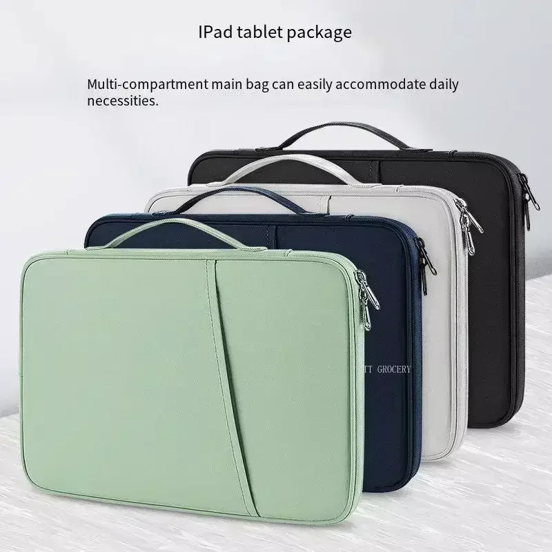 2024 Sleeve Case For iPad Air 2 1 2019 Pro 11 12.9 XiaoMi Pad 5 10 Cover 2017 Sleeve Laptop Bag 13 Inch Macbook Shockproof Pouch