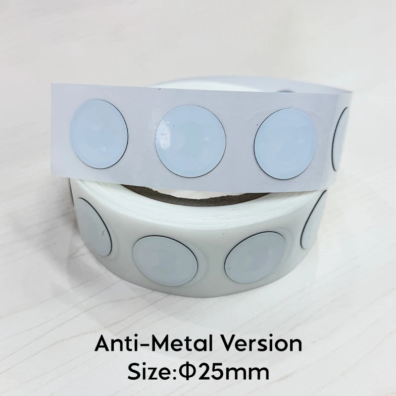 

Ntag215 NFC Tag 13.56MHz 504kbyte ISO14443A Sticker Wet Inlay Ntag 215 NFC Phone Available RFID Tags Stickers Adhesive Label
