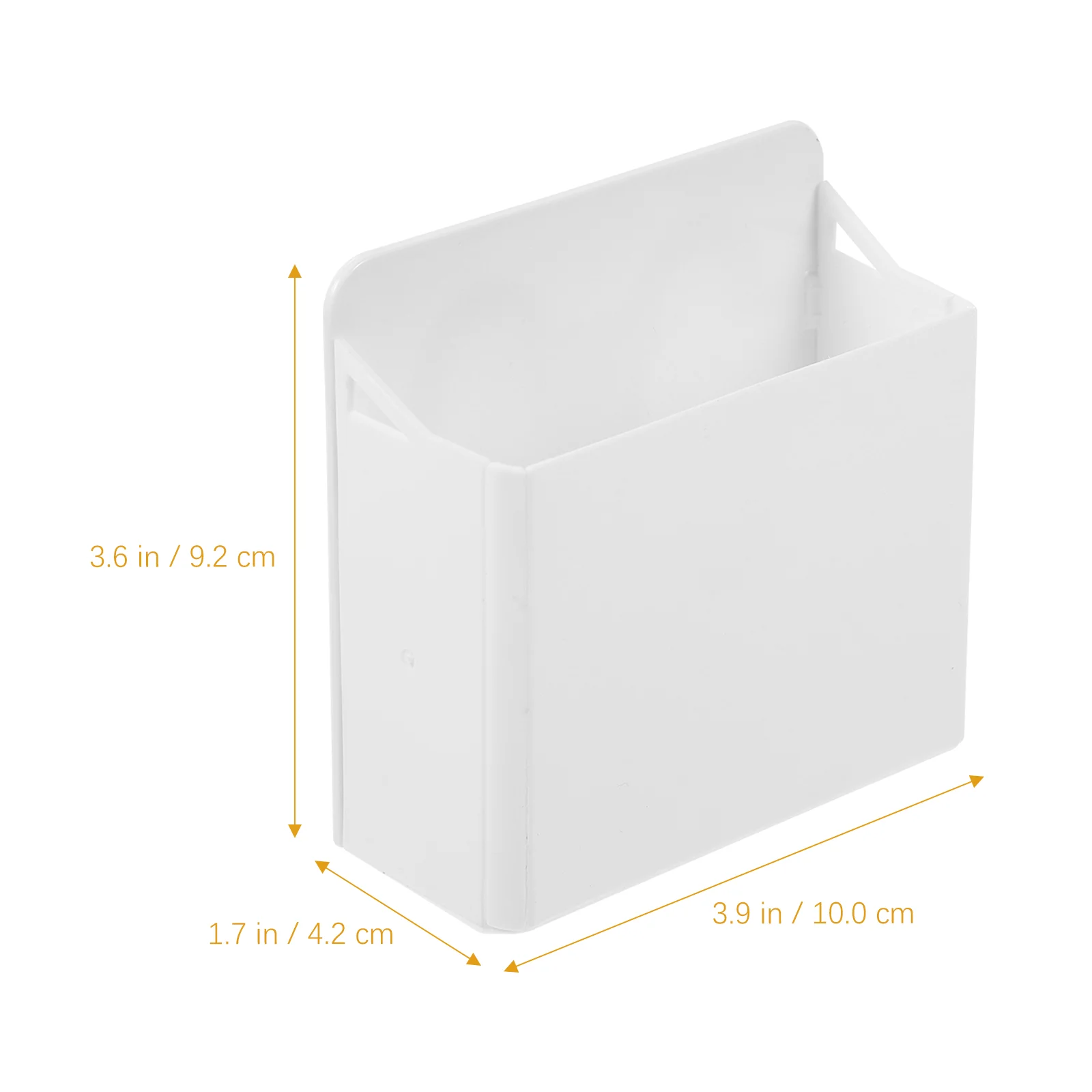 2 pezzi di lavagna magnetica con ventosa, portapenne, portaoggetti multifunzionale, portapenne, custodie per scomparti, in ABS