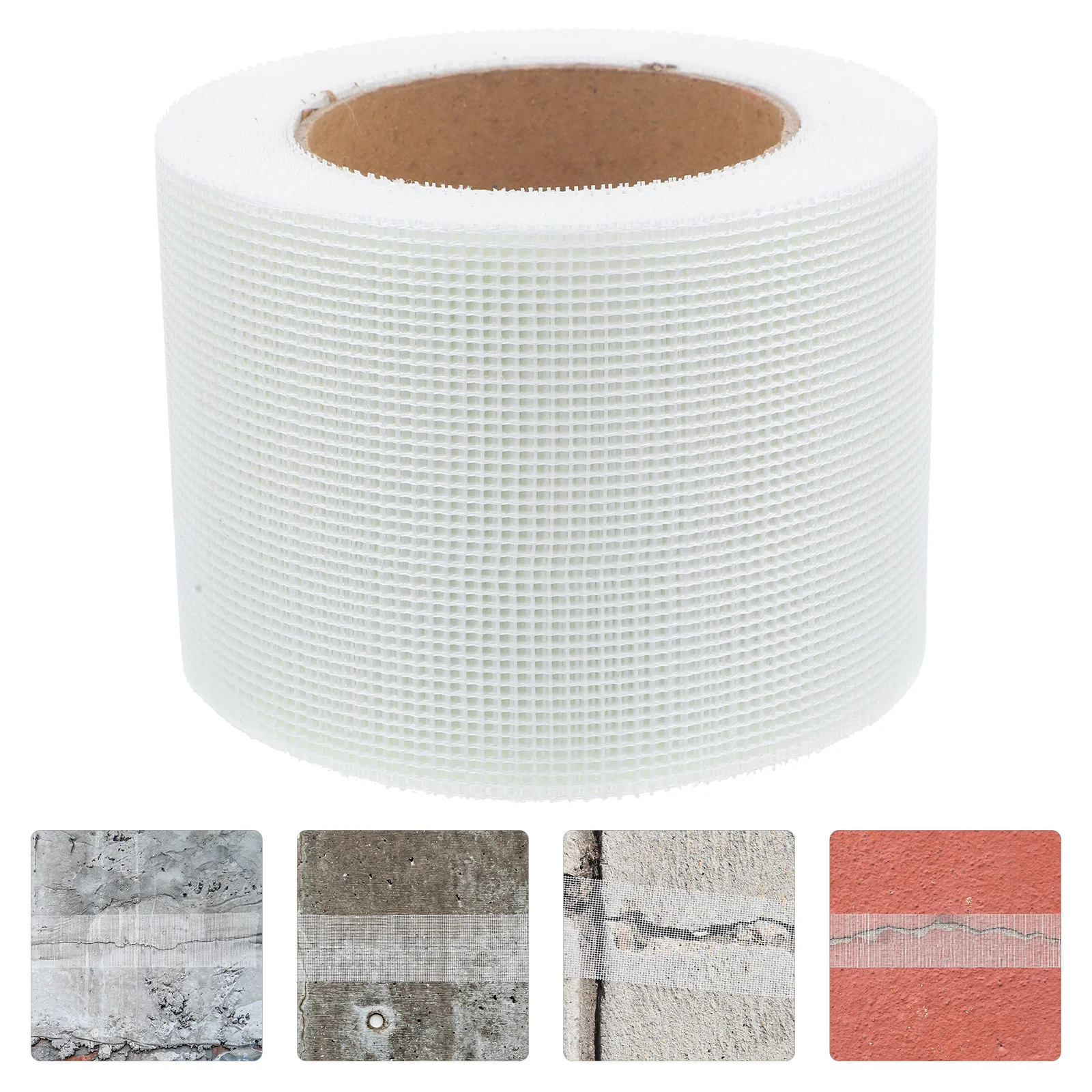 

Self Adhesive Drywall Mesh Tape Waterproof Sealing For Cracks Holes Repair Corner Edges Patching Gaps Wall Crack Tape