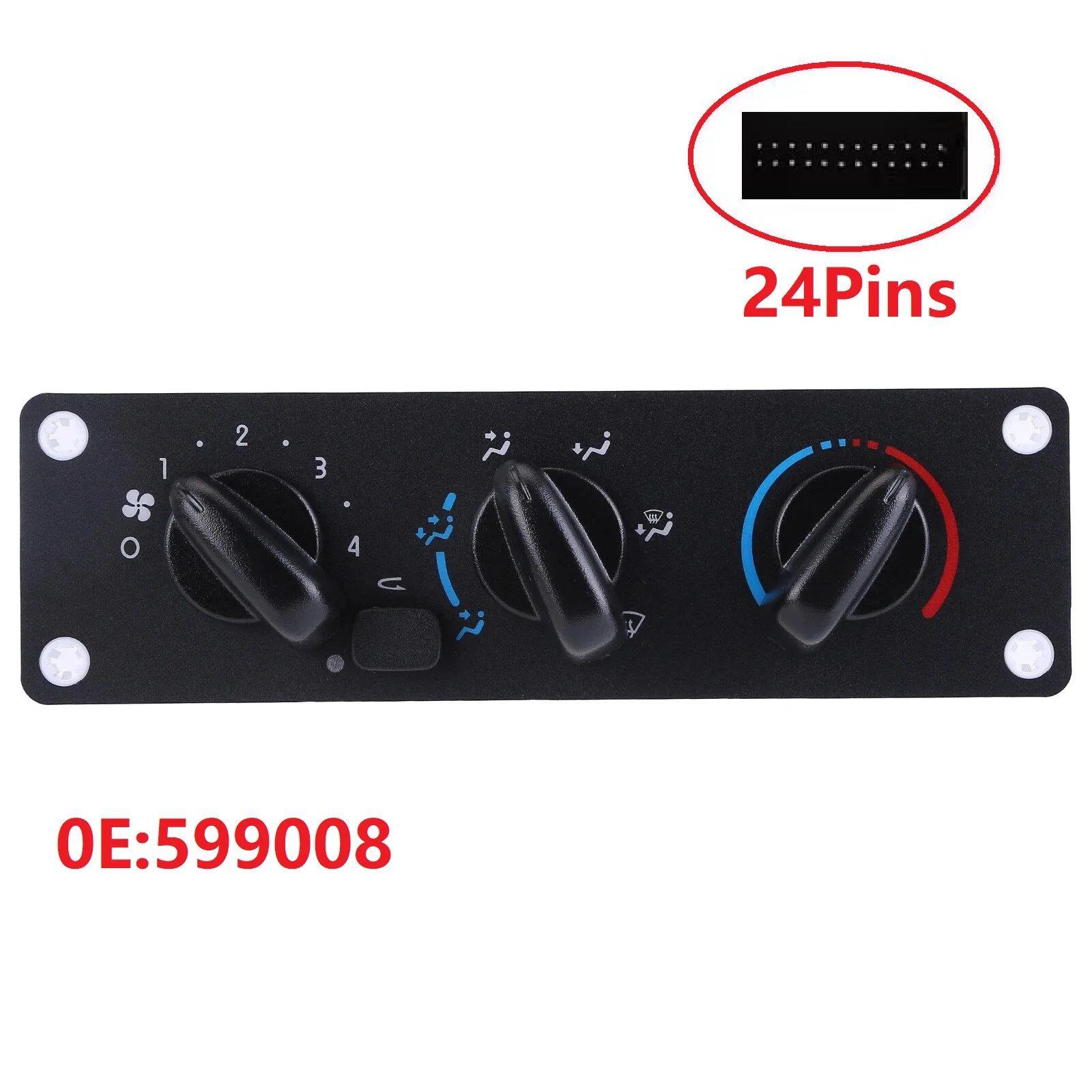 

New AC Air Condition Climate Control Switch For Freightliner M2 2002-2021 599008 599-008 Car Accessories