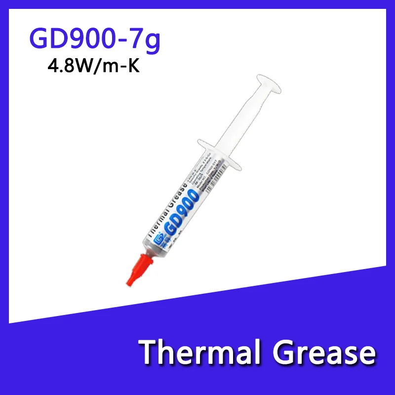 GD900 7g Thermal Grease PC Heatsink Processor Thermal Grease Paste Water Cooler CPU Cooler Thermal Paste