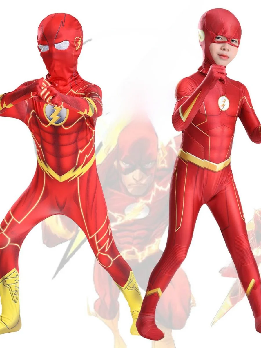 بدلة ضيقة للأطفال للعروض المسرحية والأفلام والتلفزيون، زي تنكري من ألياف التي-أسيتات