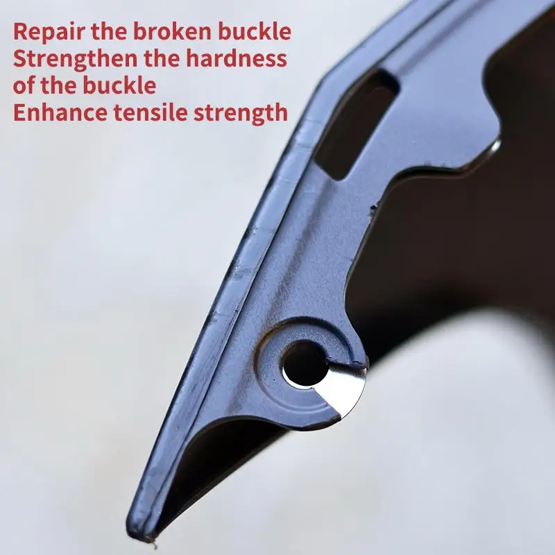 2Pcs Durable Stainless Steel Front Bumper Seam Adjustment Brackets for Automotive Custom Tuning Modification