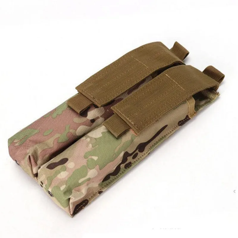 Tactical P90 Molle Double Magzine Pouch Outdoor Utility Hunting Waist Bag Double Ammo Bag Mag Carrier Utility Case Pack