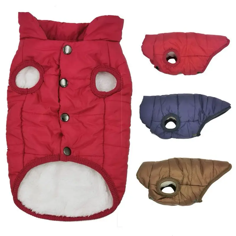 Winter Pet Coat Clothes for Dogs Winter Clothing Warm Dog Clothes for Small Dogs Christmas Big Dog Coat Winter Clothes Chihuahua