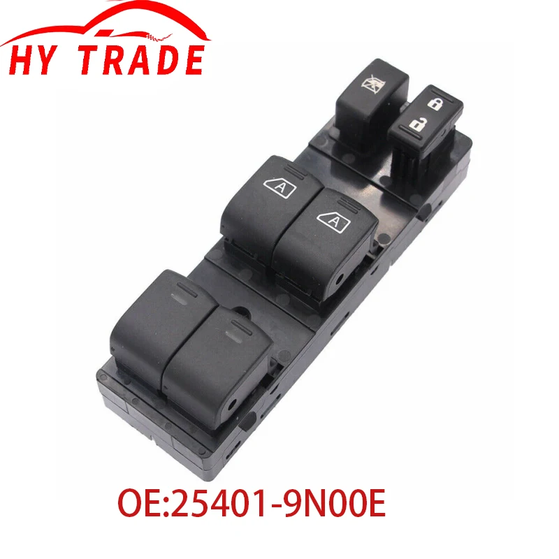 Front Left Driver Window Switch For Nissan Maxima 2009-2014 25401-9N00E