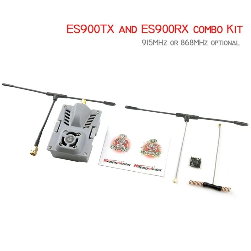 

Happymodel ExpressLRS FPV ELRS ES900TX ES900RX 915MHz 868 MHz Long Range Module for Radiomaster TX16S Micro Long Range Drones