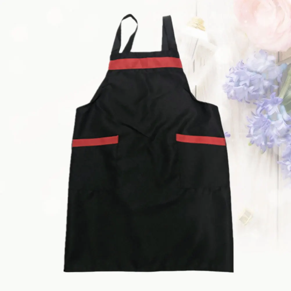 

1Pcs Hanging Neck Heavy Duty Waterproof Apron Acid Alkali Resistant Greaseproof Industrial Kitchen Apron for Cooking Cleaning