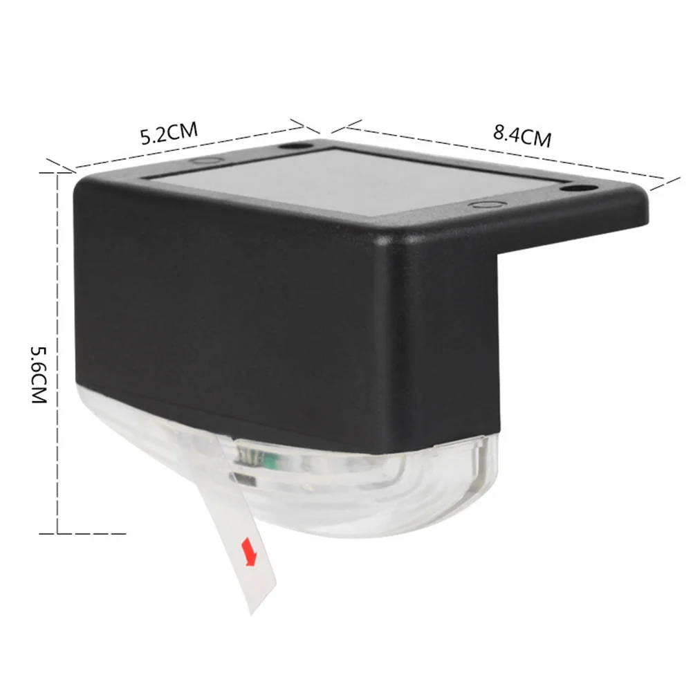 1Pcs Solar Wall Light Durable Waterproof Garden Light for Lawn Patio Yard Landscape Corridor Wall Lamp Solar Spotlight