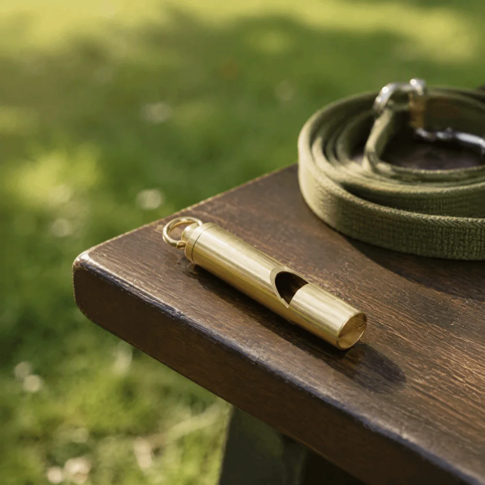 3pcs Aluminium Alloy Dog Training Whistle Brass Material Key-Chain Attached Survival Whistle 125dB+ Loudness - view 2