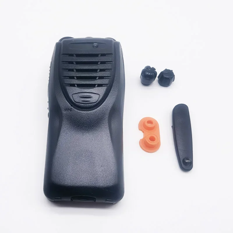 Walkie Talkie Front Panel Cover Case Housing Shell w/ Knobs Replacement for KENWOOD TK2307 TK3307 TK3302 TK2302 TK2303 Radio