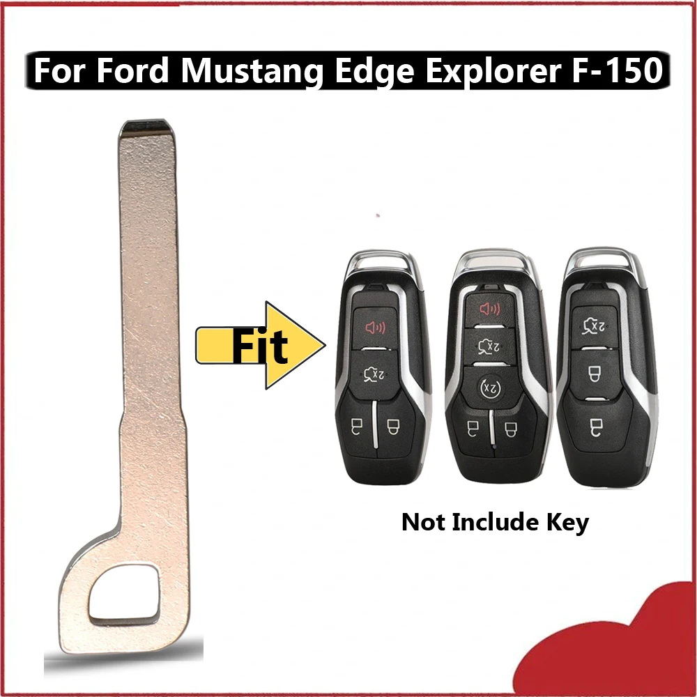 jingyuqin New X1 X5 For Ford Mustang Edge Explorer F-150 Fusion Mondeo Kuka Lincoln MKC MKZ Remote Car Key Uncut Blade