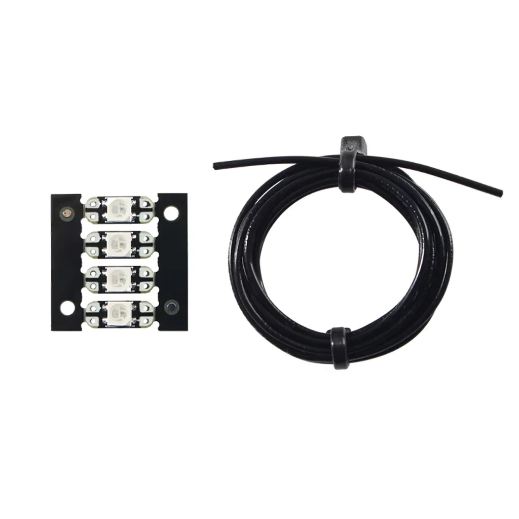 

30Pcs For Voron 0.2 Mini For Stealthburner Extruder RGB LED Panel Module With 1m Connection Cable Kit 3D Printer Parts