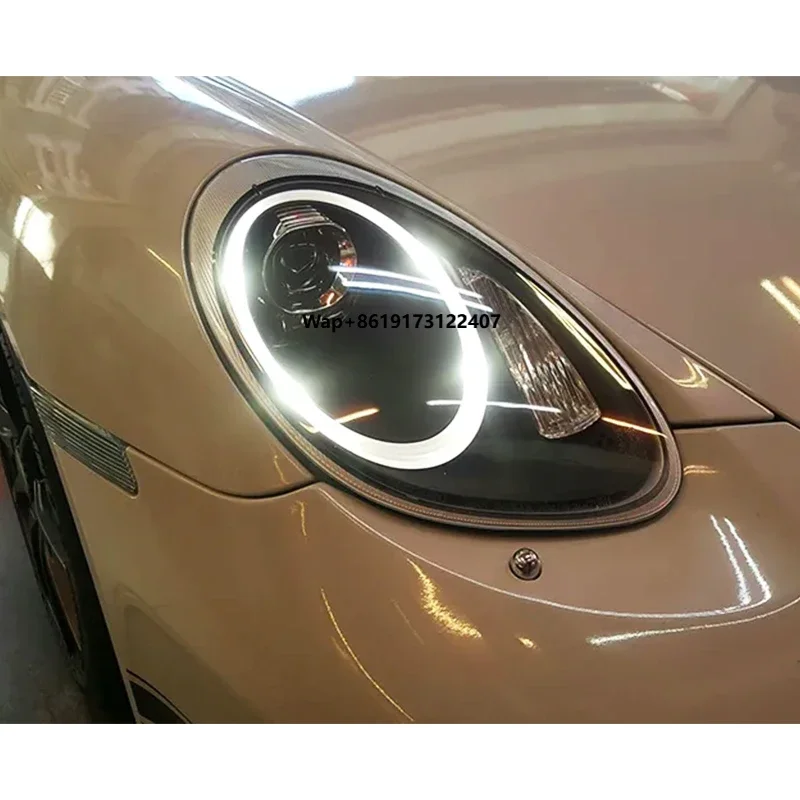 

For Cayman 2004-2008 Car Modification Car Lights LED Modified Headlight New Daytime Running Lights for 987 Model
