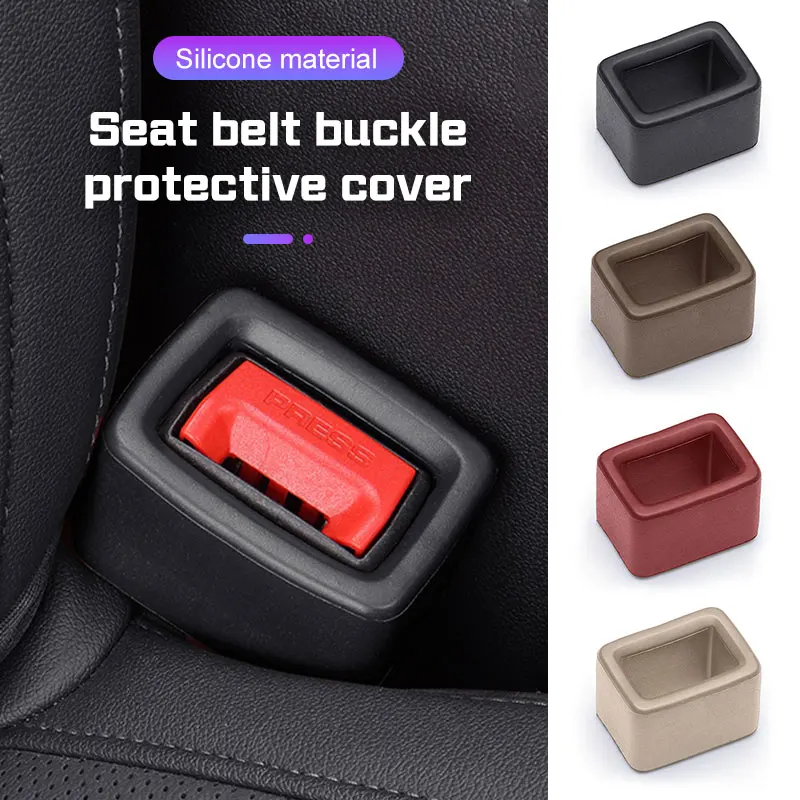 Protector de Hebilla de Cinturón de Seguridad para Automóvil, Cubierta de Anclaje para Fiat 500 600 / 600e Grande Panda Panda Topolino 500X Tipo, Accesorios para Automóvil