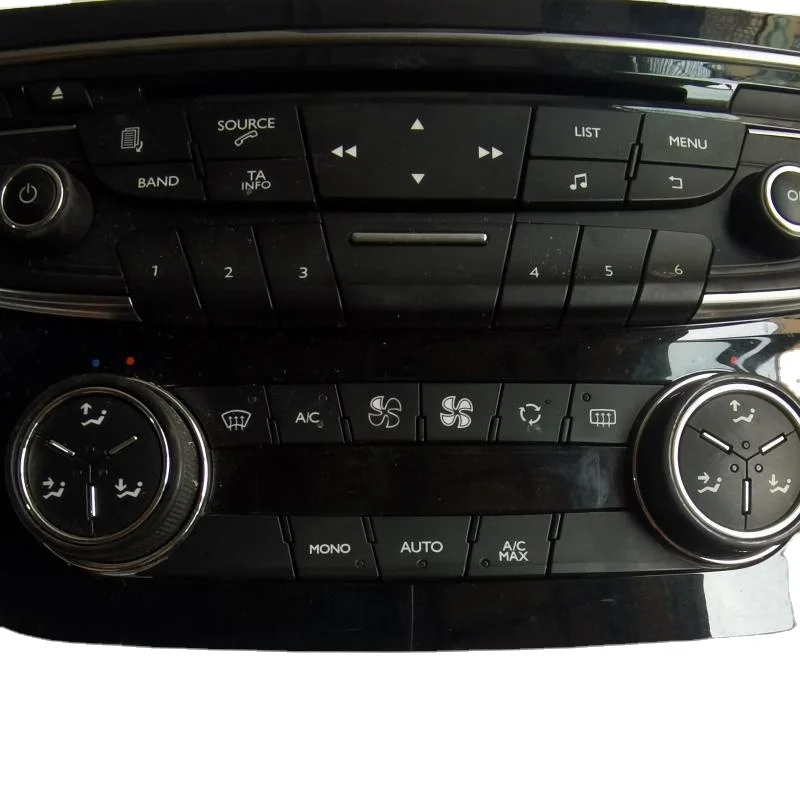 For Peugeots 508 CD Player Multifunctional Air Conditioning Control Panel 1pcs