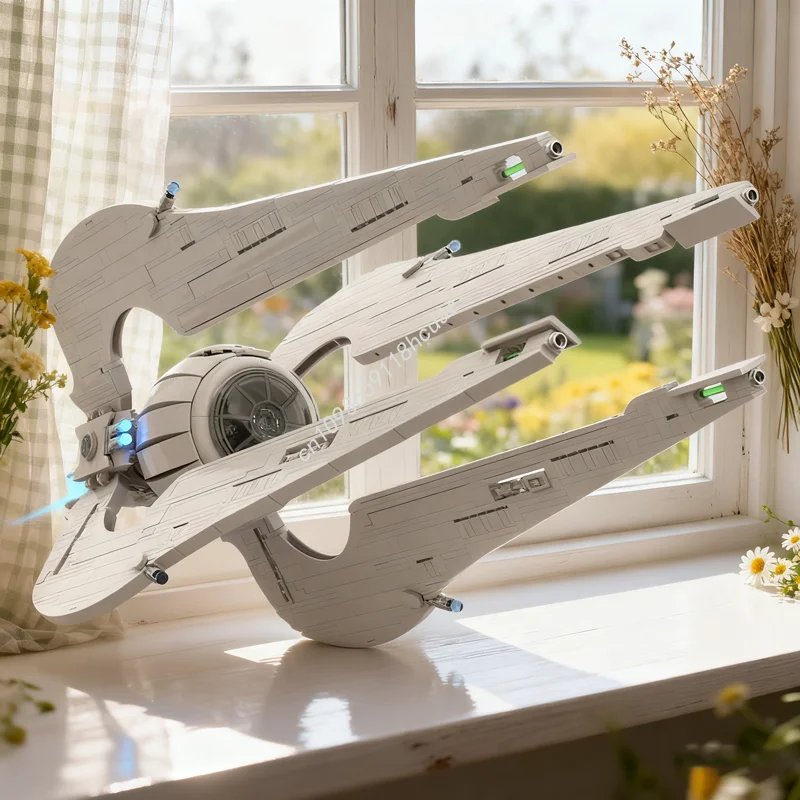 

1296pcs MOC Nssis Class Clawcraft Chiss Star Battle Model Building Blocks DIY Christmas Gift Idea Toy Education Brick Birthday