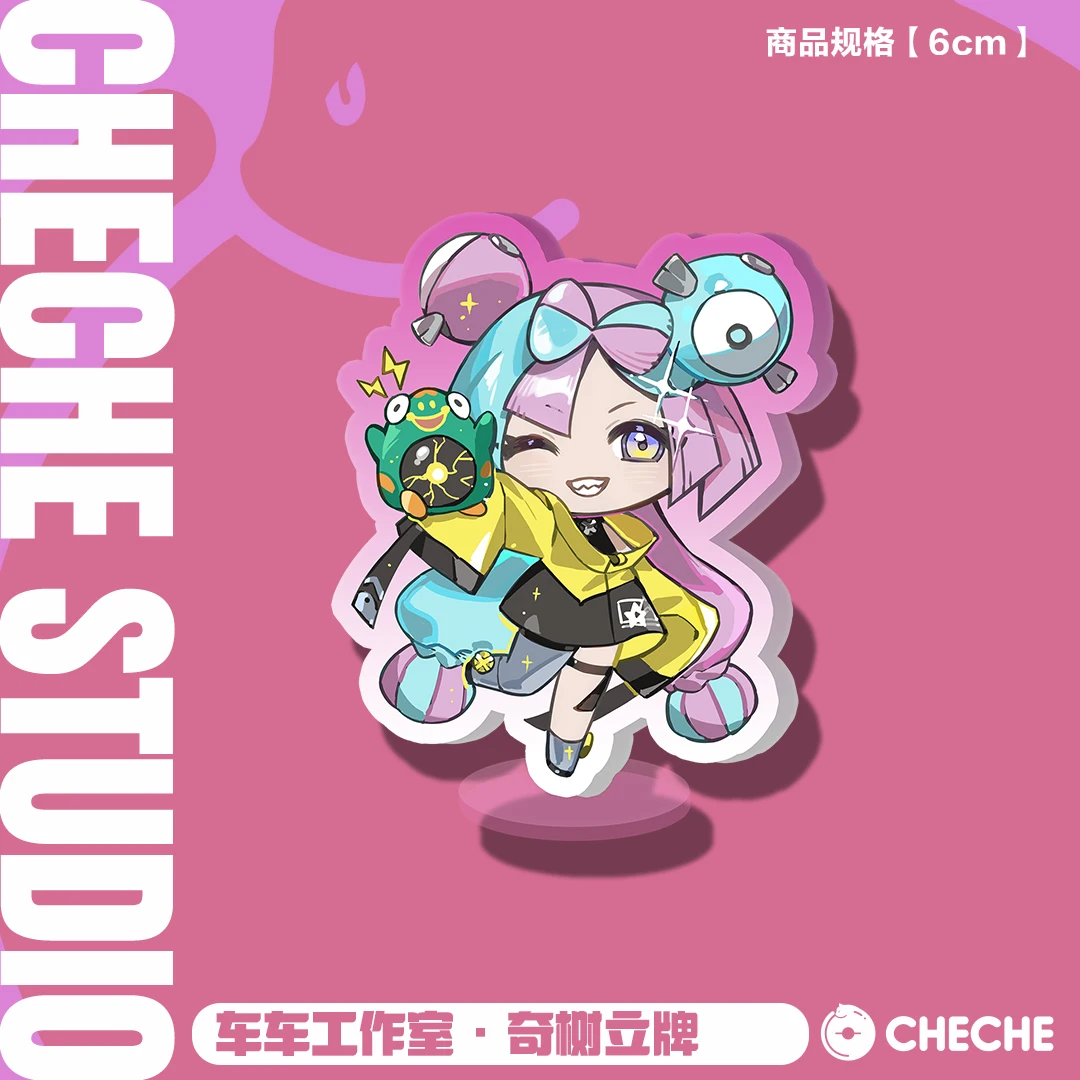 4 نماذج لتقوم بها بنفسك الذاتي الكرتون Ptcg أيونو سنتيا لطيف الاكريليك حامل Ptcg ريكا N الاكريليك حامل دمى هدايا حول أنيمي #2