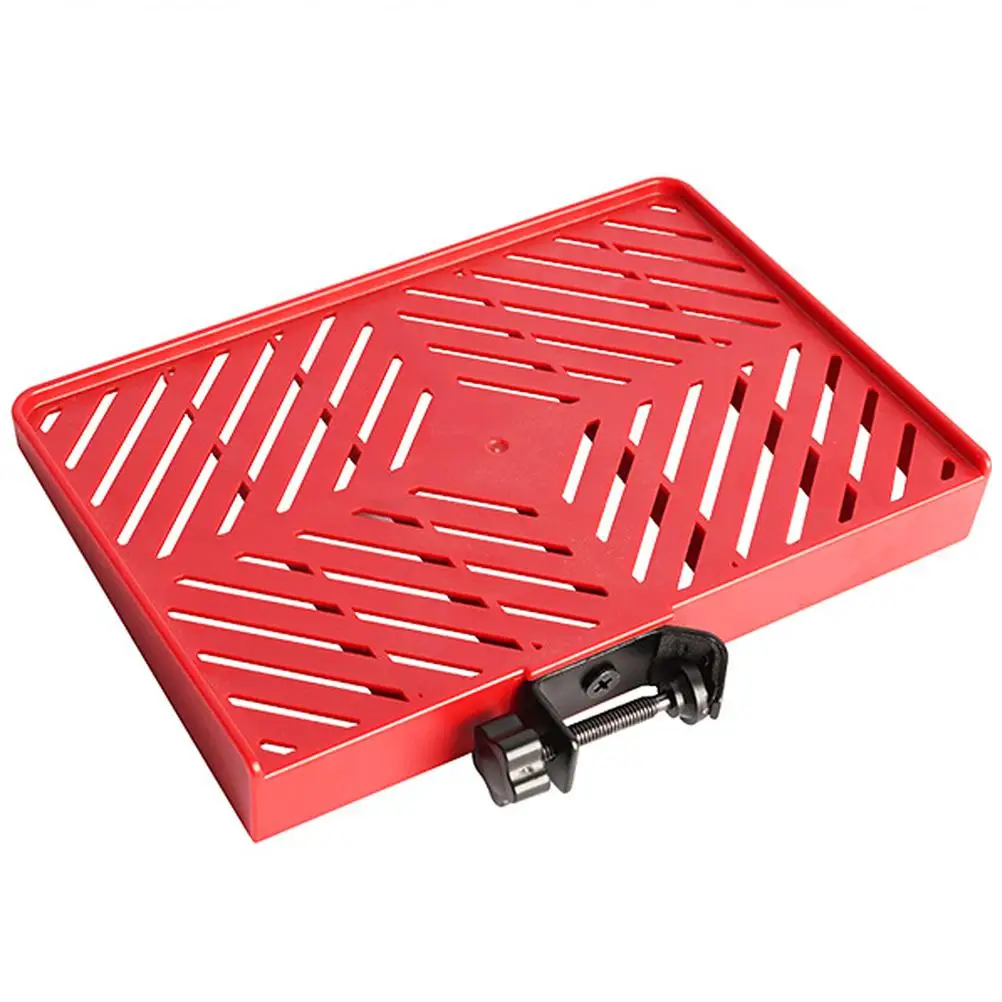

Mic Stand Tray Sound Card Holder Large Clip Metal Clamp Broadcast Rack Live Streaming Shelf KTV Outdoor Activities Portable