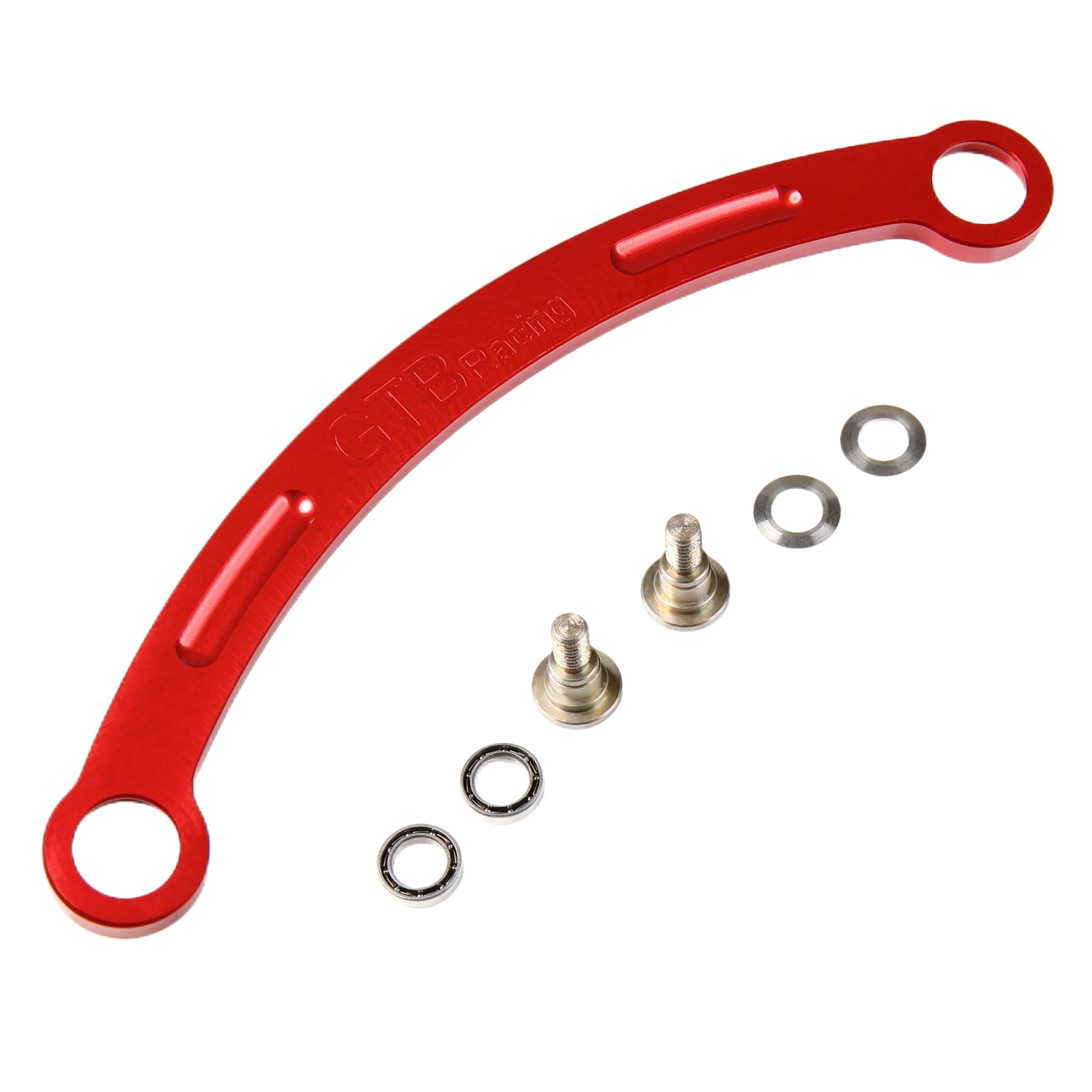 GTBRacing CNC Aluminum Steering Arm Drag Link Connection Plate for 1/5 RC Car LOSI 5ive T Upgrade Part