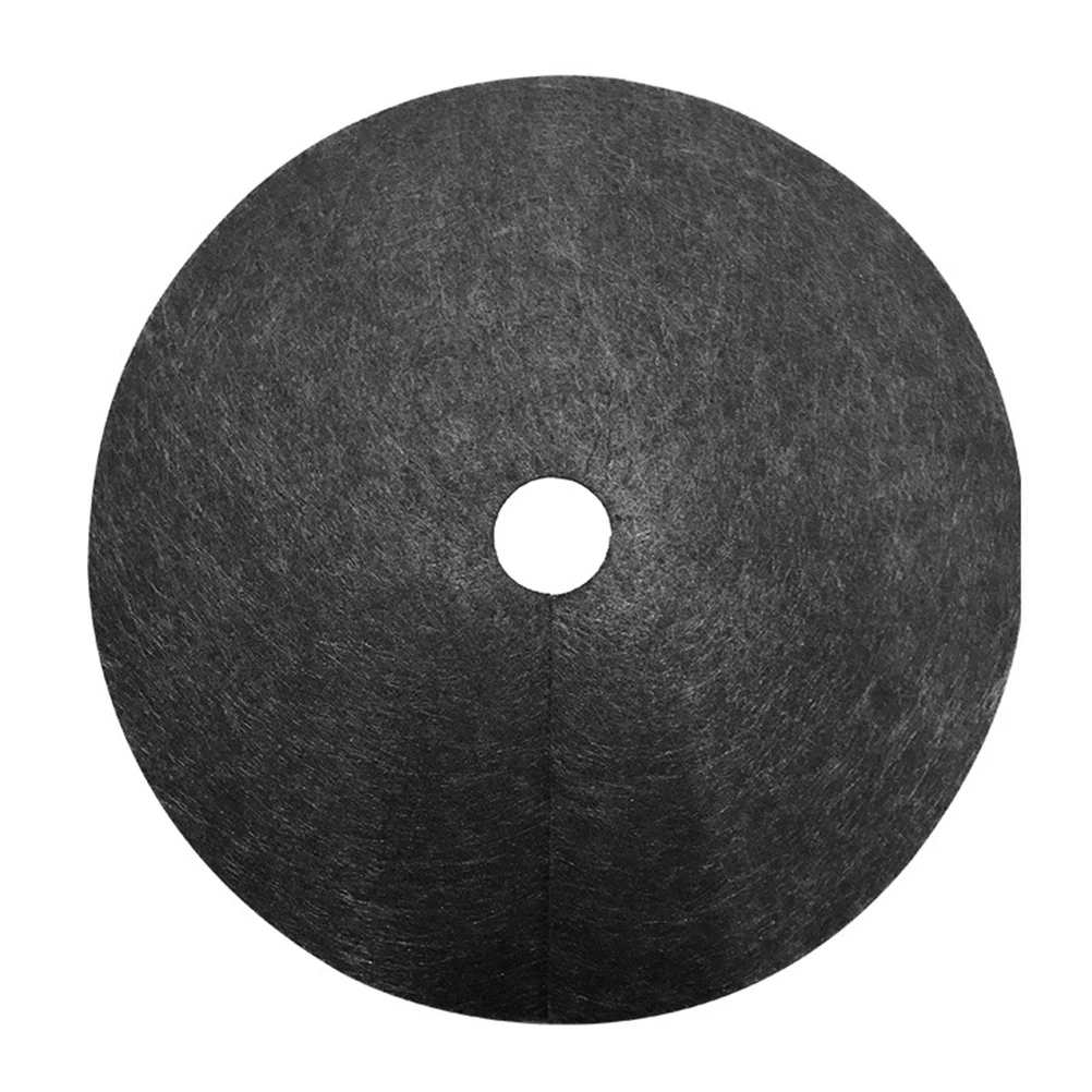 

10pcs Weeding Cloth Non-Woven Gardening Biodegradable Control Fabric Ground Cover Agriculture Orchard Weeding Cloth (Black,