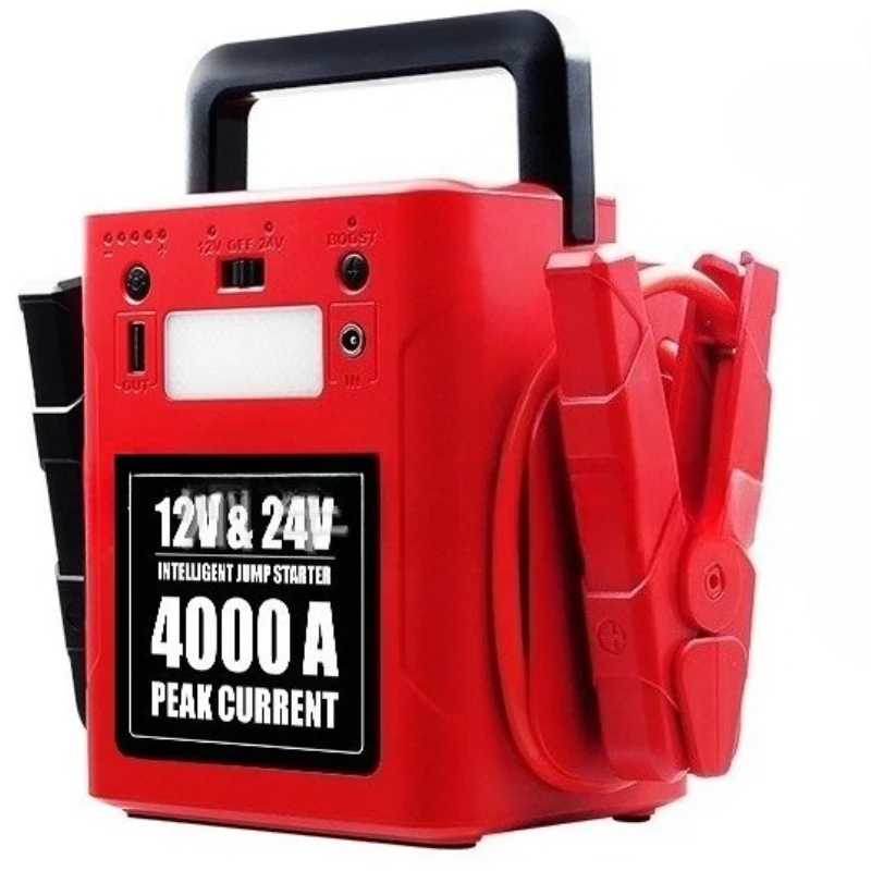 Super Capacity Emergency Portable Vehicle Truck Charger Lithium Battery  Car Jump Starter Power Bank