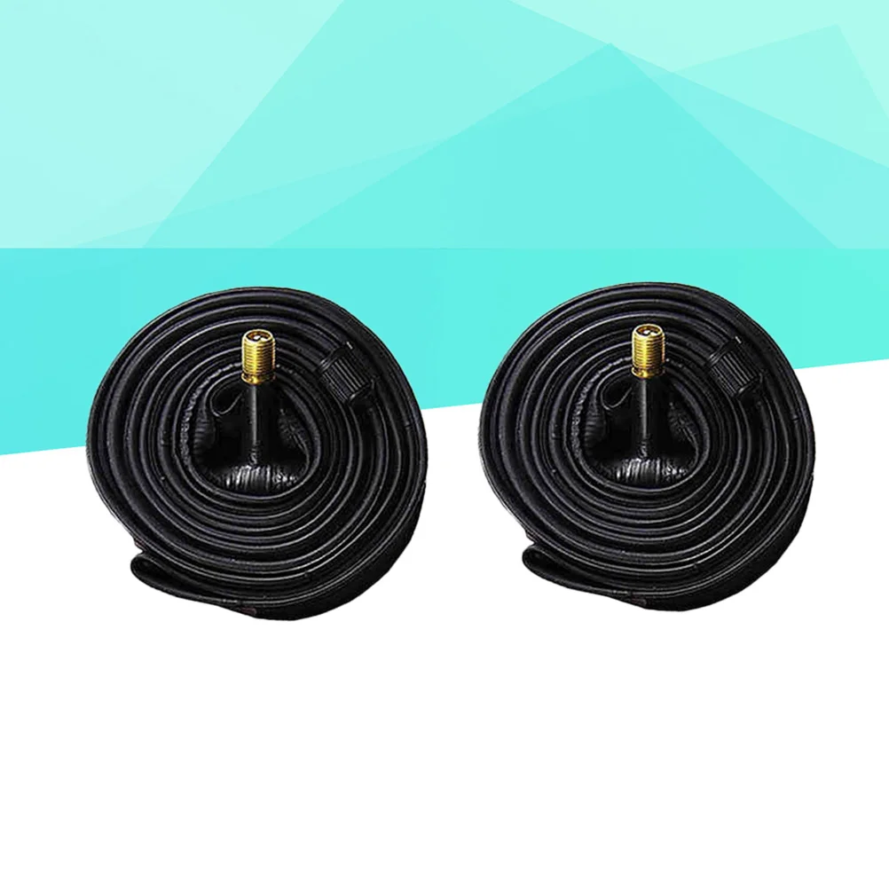 

2 PCS Bicycle Inner Tube Liner Tubes Mountain Replacement Tires Bike Wheel Rubber Cycling