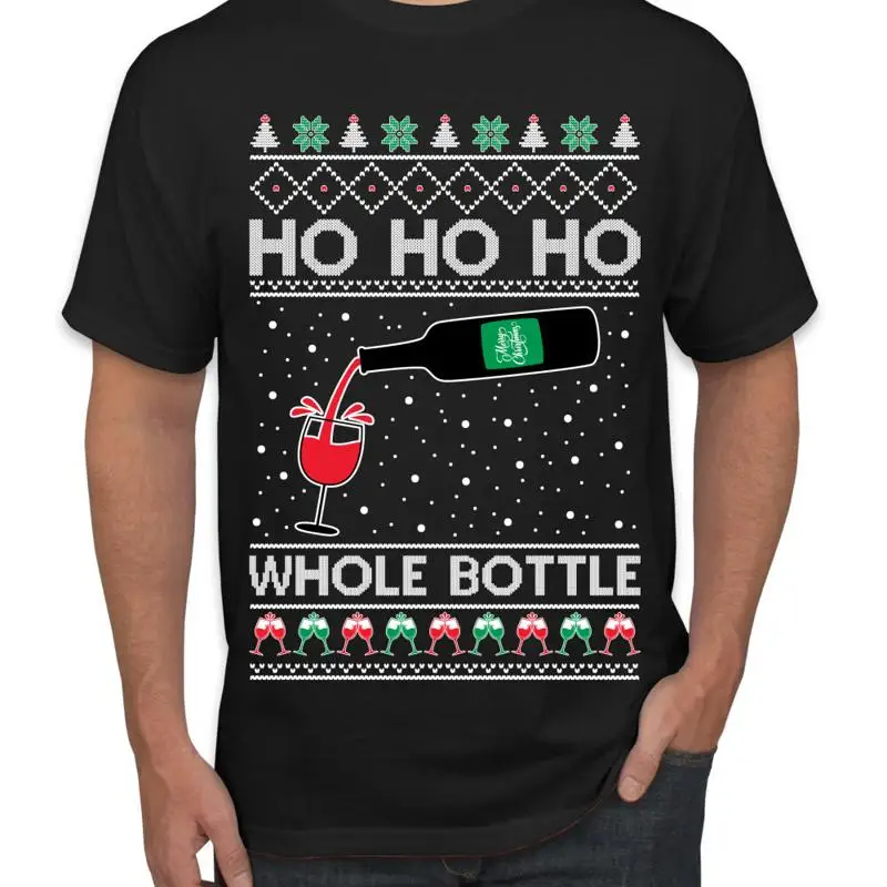 

Мужская футболка Ho Whole Bottle Wine Spirits