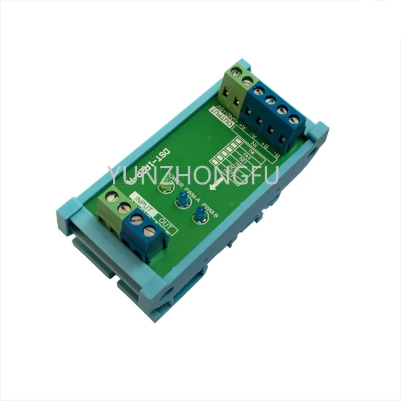 

2MHz conversion board with shell DST-1R2P-H 2-8channel differential signal conversion single-ended collector servo encoder