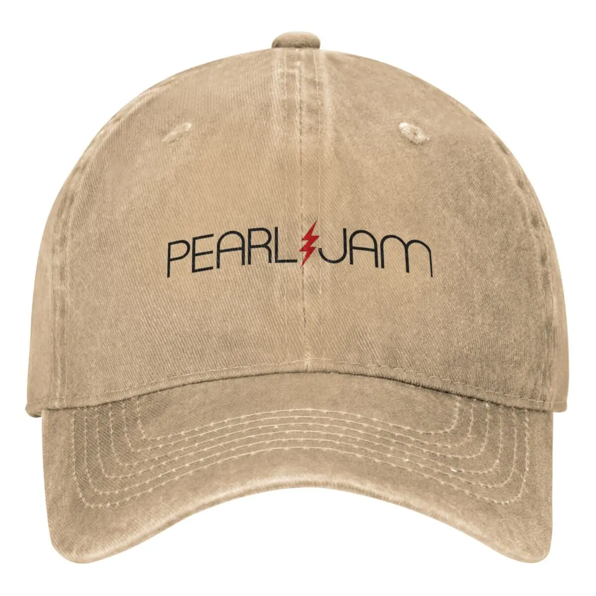 

2026 Alive Pearls Jams Washed Baseball Cap American Rock Band Fashion Trucker Hat Summer Unisex Men Outdoor Sun Baseball Caps